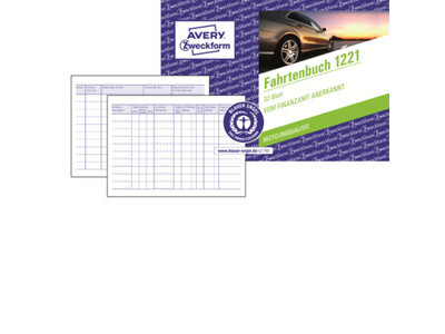 Fahrtenbuch Zweckform 1221 A6 Recycling