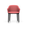 Vitra Softshell Chair UG schwarz Plano poppy red:champagner