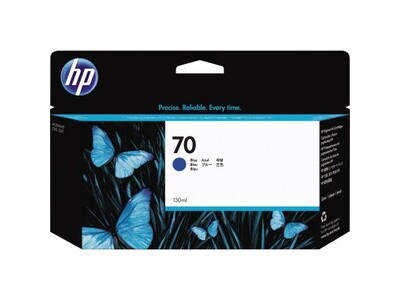 Tintenpa. HP 70 C9458A blau