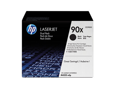 Toner 2er HP 90XD CE390XD black