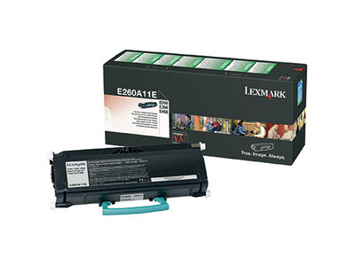Toner LEXMARK E260A11 black