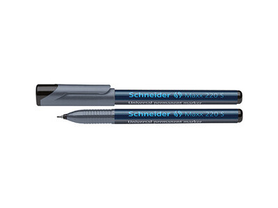 OHP-Marker Schneider 220S schwarz permanent, 0,4mm