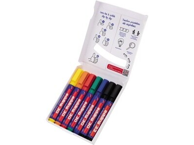 Flipchartmarker edding 30 colourful Kit 7 teilig sortiert