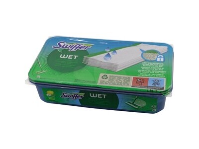 Feuchttuch Swiffer 09650108 21x28cm weiß