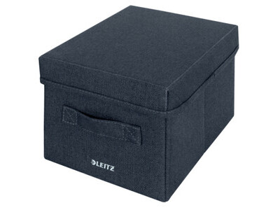 Aufbewahrungsbox Leitz 6146-00-89 Fabric, mit Deckel, klein, 2er Set