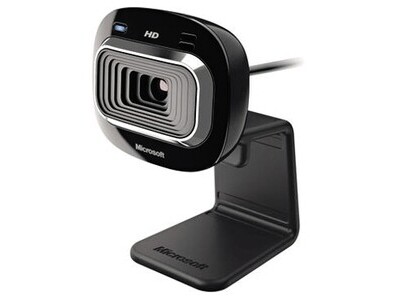 Webcam Microsoft LifeCam HD-3000 1280 x 720Pix 1MP schwarz