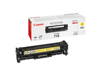 Toner CANON 718 2659B002 yellow