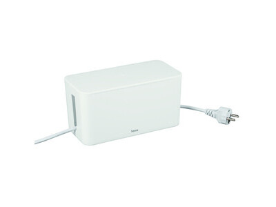 Kabelbox Mini Hama 221010 Weiß Steckdosenleiste 23,5x11,5x12 cm