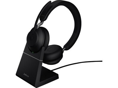 Headset JABRA Evolve2 65 Link380c UC 2H schwarz + Station