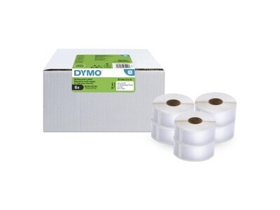 Etikett Dymo 2093094 32 x 57mm weiß 6 x 1000 Etiketten/Pack.