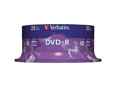 DVD+R Verbatim 4,7GB 25er Spindel
