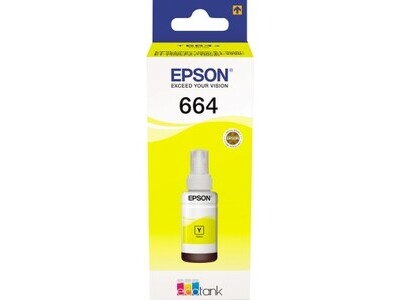 Tintenpa. EPSON T664 yellow C13T664440