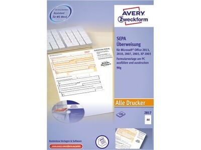 Sepa-Überweisung für PC Zweckf. 2817 A 4