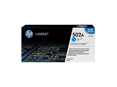 Toner HP 502A Q6471A cyan