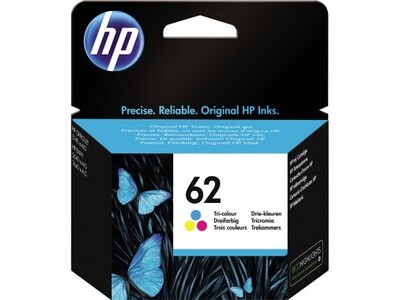 Tintenpa. HP 62 C2P06AE color