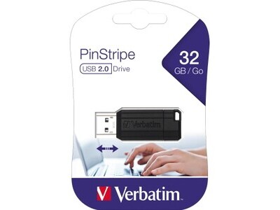 USB Stick Verbatim 32GB Pin-Stripe 67x