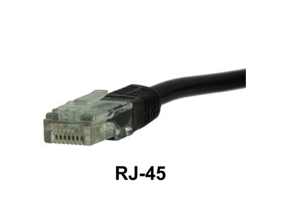 Kabel Netzwerk RJ45 auf RJ45 2m grau