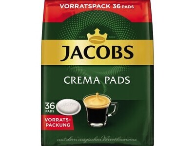 Kaffeepads Jacobs Crema 36St .