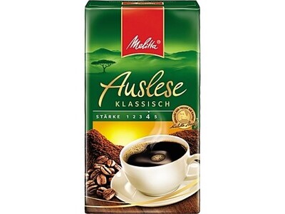 Kaffee Melitta Auslese gemahlen 500g