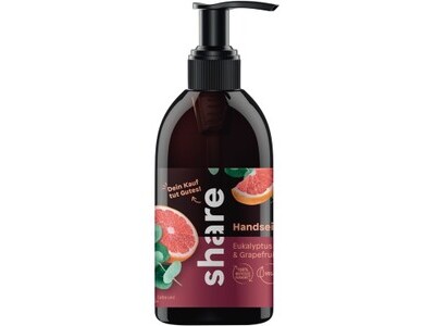 Flüssigseife share Eukalyptus 250ml H-01-12-02 Eukalyptus & Grapefruit