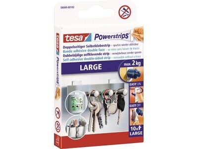 Powerstrips Tesa 58000 weiß 10 STÜCK