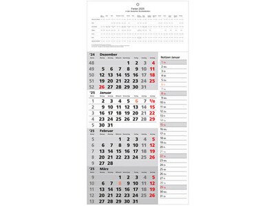 Kalender Güss 4-Monate 55950 30x53cm