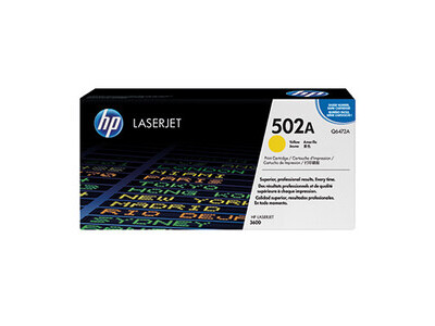 Toner HP 502A Q6472A yellow