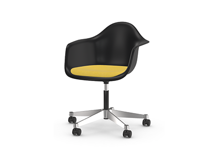 Vitra Eames Plastic Armchair PACC mit Sitzpolster