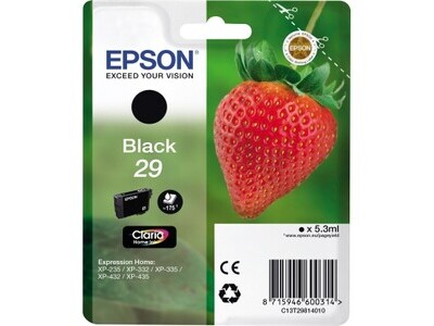 Tintenpa. EPSON 29 black C13T29814012