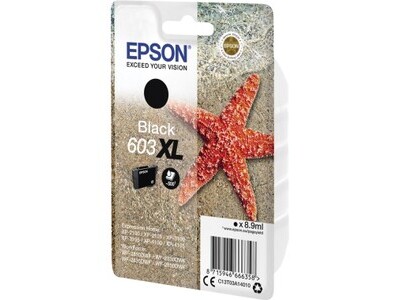 Tintenpa. Epson 603XL black C13T03A14010