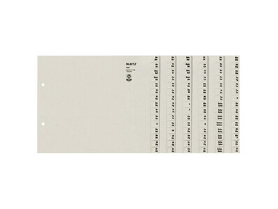 Registerserie Leitz 1306 A4 6tlg. PAPIER