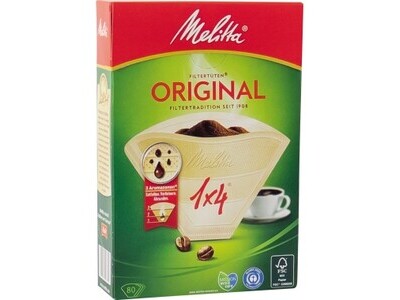 Filtertüte Melitta 1x4