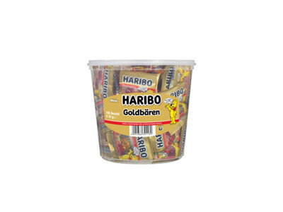 Haribo 100 Mini-Goldbären-Beutel 1.000g