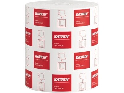 Handtuchrollenpapier Katrin 2-lagig weiß CLASSIC , 21X23,5CM, 160M / 680 ABRISSE