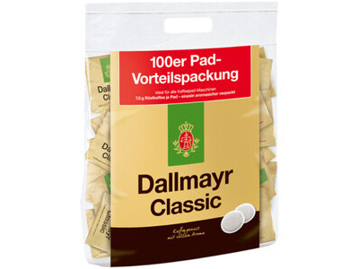 Kaffeepad Dallmayr Classic 7g x 100 St.