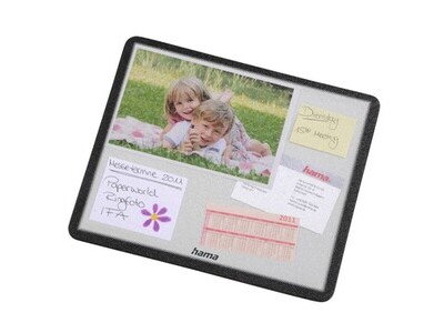 Mauspad Fotopad Hama 42285 schwarz - ZUM SELBSTGESTALTEN
