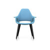 Vitra Organic Chair UG Esche Hopsak blau:elfenbein