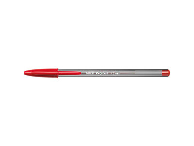 Kugelschreiber BIC cristal breit rot Strichstärke 0,6mm