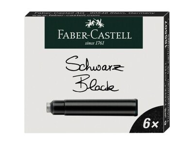 Tintenpatrone Faber Castell 1855507 schw CABER ARZ