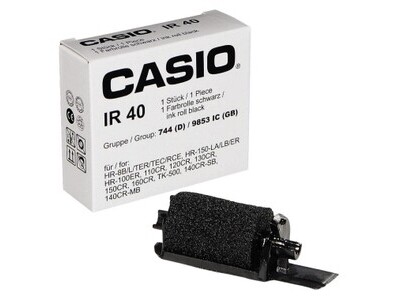 Farbwalze Casio IR-40 schwarz
