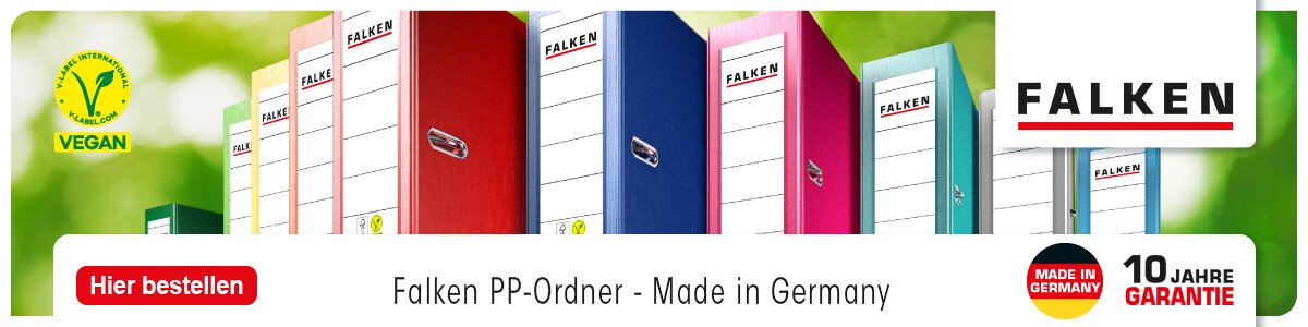 Falken PP-Ordner - Made in Germany!