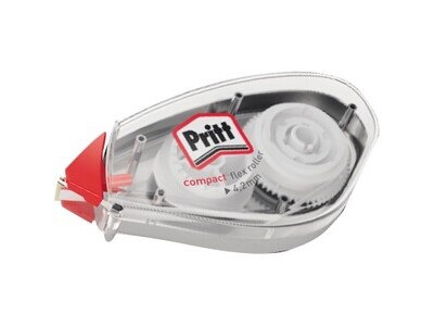 Korrekturroller Pritt Compact Flex 4,2mm PCK4K, 100% RECYCELBAR, SCHUTZKAPPE