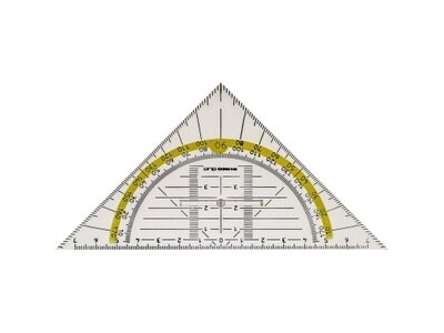 Geodreieck Rumold 10147 160mm MIT FESTEM GRIFF