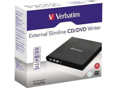 DVD Recorder Verbatim USB 2.0 24x slim
