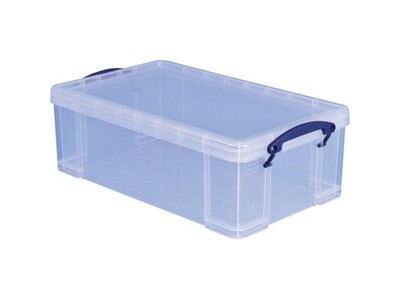 Aufbewahrungsbox Really Useful 12L trans 46,5x27x15,5cm, 12C, PP