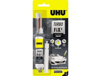 Klebstoff Uhu Turbo Fix 51950 10g 2-KOMPONENTENKLEBER AUF CYANACRYLATBASIS