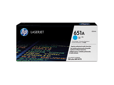 Toner HP 651A CE341A cyan