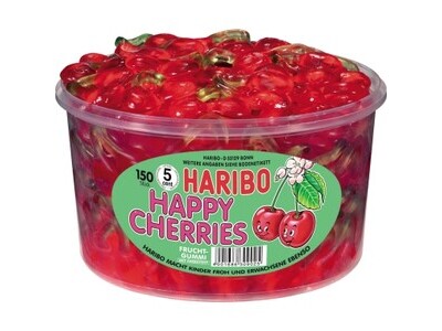 Fruchtgummi Haribo Happy Cherrys 150er