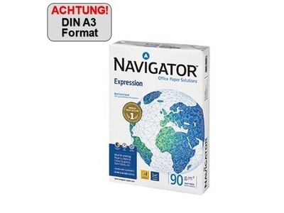 Kopierp. Navigator A3 90g weiß