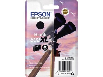 Tintenpa. EPSON 502XL black C13T02W14010